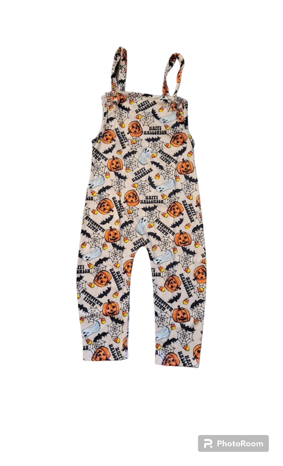 Knotted Halloween Romper