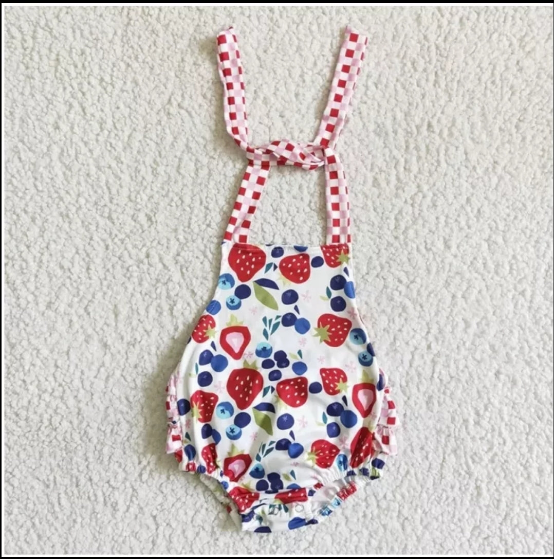 Berries Girls Romper
