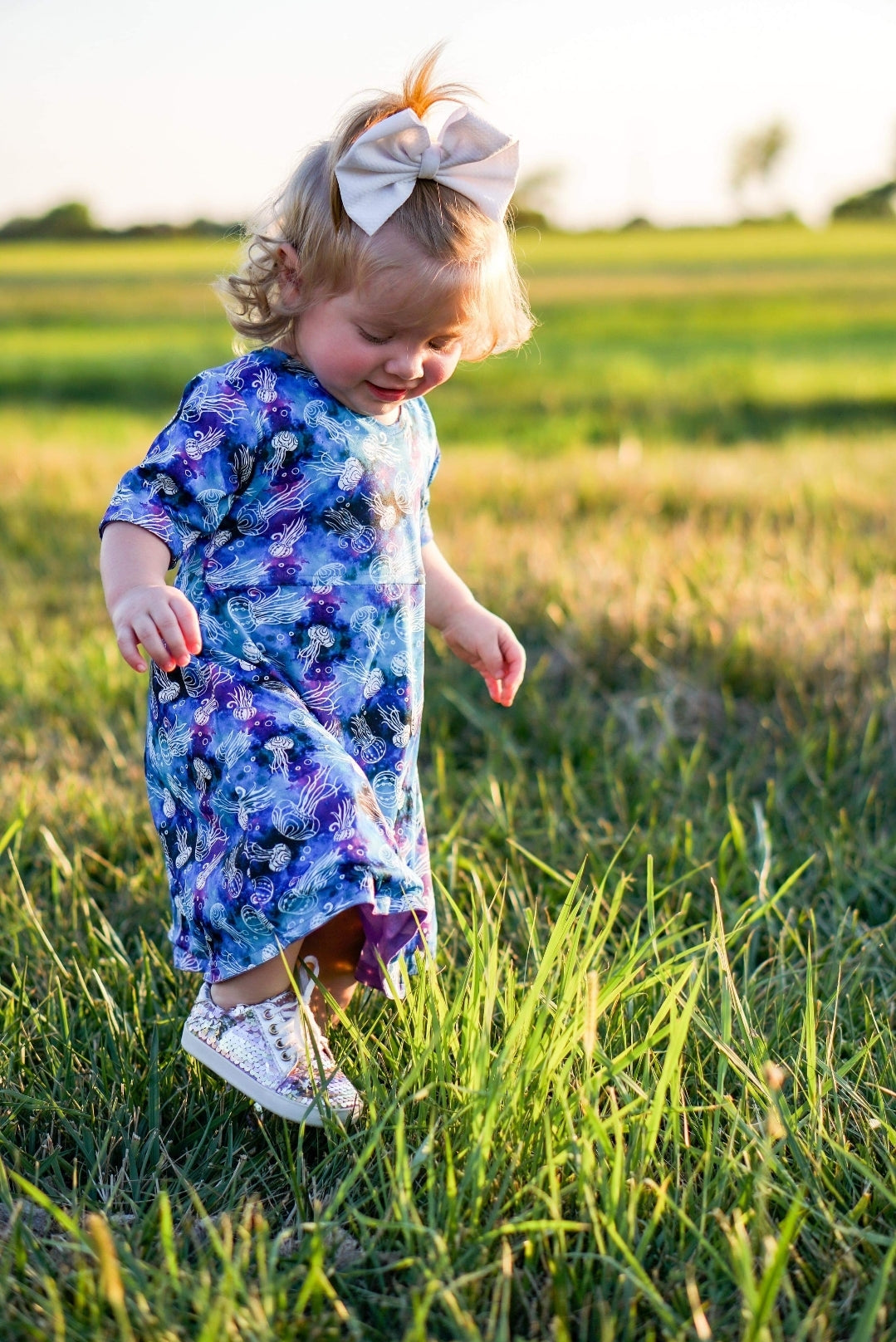 AVA's Jelly Fish Reversible Dress
