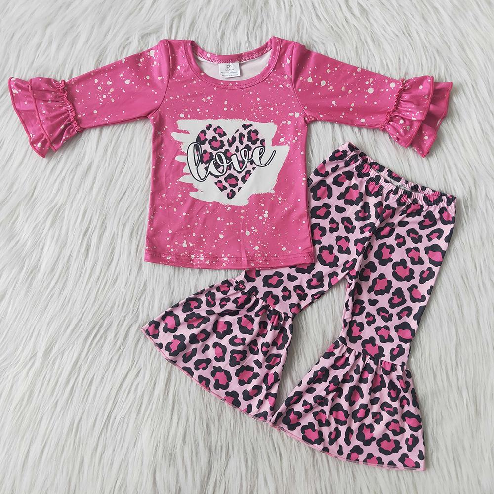 Hotpink leopard LOVE sets
