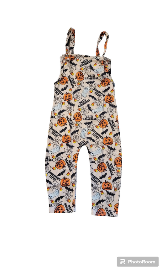 Knotted Halloween Romper