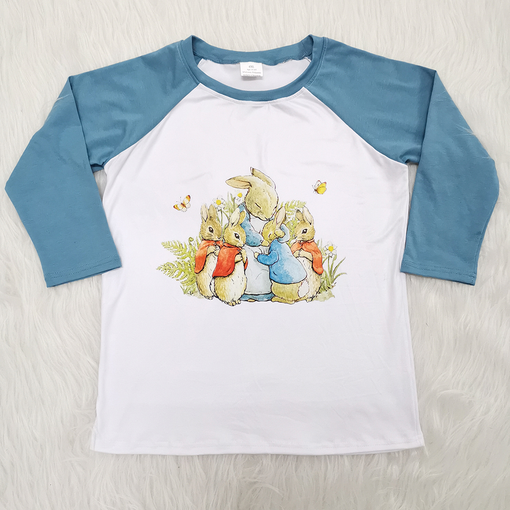 Easter Bunny Boys Tshirt - AVA Boutique