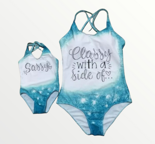 Mommy and Me Classy Sassy Swimsuit