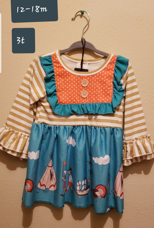 Thanksgiving Parade Dress - AVA Boutique