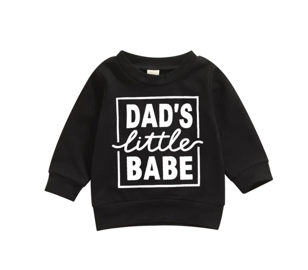 Dad's Littlie Babe Lightweight Sweatshirt