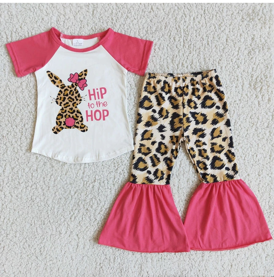 Hip to the Hop Bunnies Easter Outfit Set