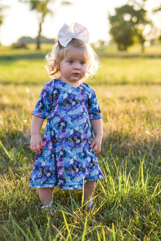 AVA's Jelly Fish Reversible Dress