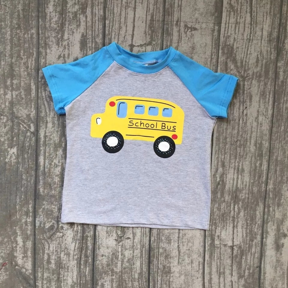 Baby School Bus T-Shirt - AVA Boutique