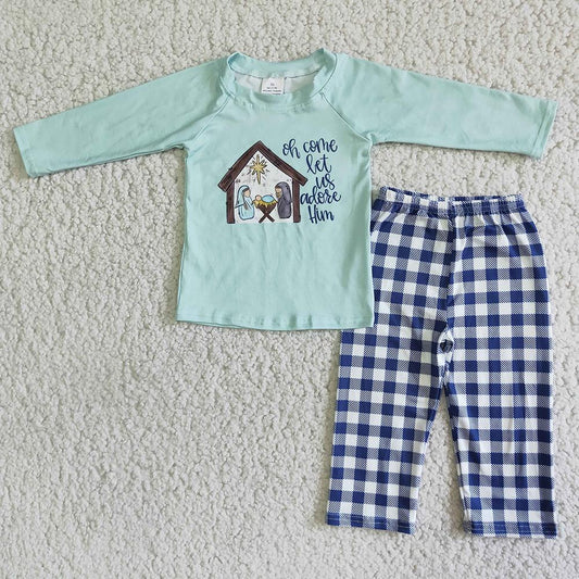 Nativity Boys Outfit Set