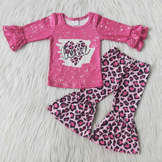 Hotpink leopard LOVE sets
